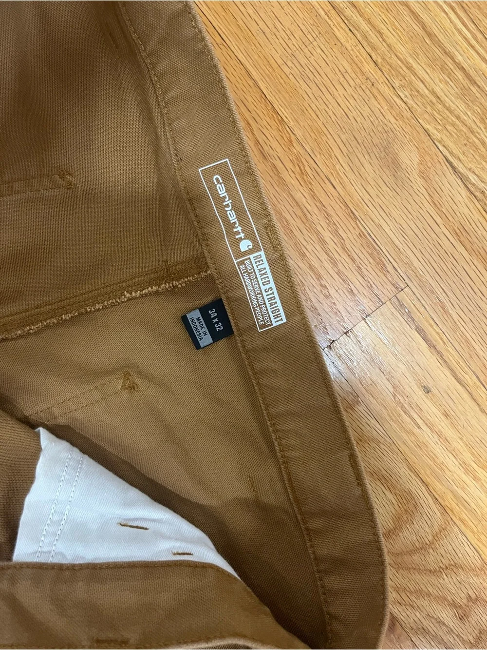 Carhartt Brown Workwear Chinos